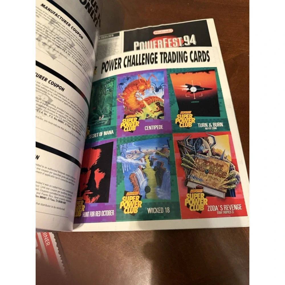 Nintendo Power Magazine Lot Vintage w Posters Inserts Zelda Metroid‎ SNES NES